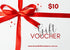 $10 Christmas Birthday Gift Card Voucher Ideas for Beautiful Home Decor