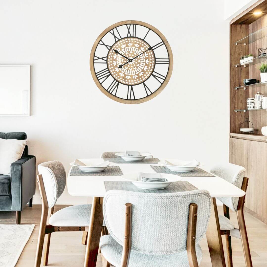 Large Australian Coastal Hamptons Wall Clocks to decorate your empty walls.