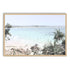 A wall art photo print of a Australian Watego Surf Beach B with a timber frame, no white border at Beautiful HomeDecor