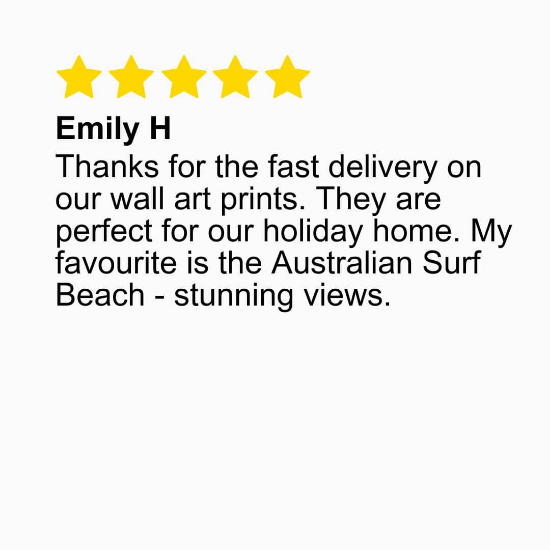 Australian Surf Beach B Wall Art Print - Byron Bay