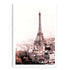 A wall art photo print of the Eiffel Tower in Paris unframed with a white border by Beautiful HomeDecor