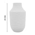 Large 36cm tall white Kima Vase to style your Australian Coastal Hamptons Home by Beautiful Home Decor