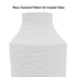 Large white 36cm textured Kima Vase to style your Australian Coastal Hamptons Home by Beautiful Home Decor