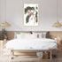 A wall art photo print of native gum eucalyptus flower a with a timber frame or unframed for your bedroom empty walls
