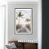 A wall art photo print of a pathway to a beach on the Keys Florida with a black frame or unframed to decorate a wall above your sofa